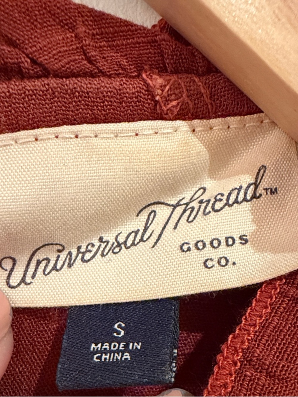 Universal Thread Rust Floral Maxi Dress - Picture 2 of 6